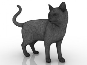 cat Modelo 3D