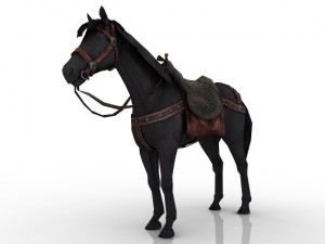 horse 3D-Modell