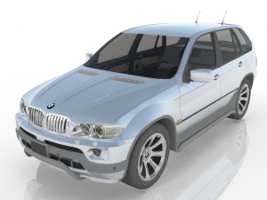 car bmw Modello 3D