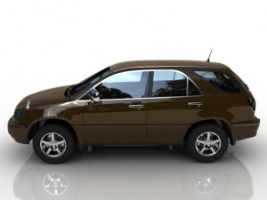 toyota harrier 3D Model