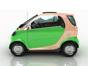 smart fortwo 3D Model