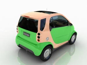 smart fortwo 3D Model