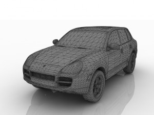 porsche cayenne 3D 모델