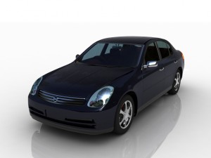 nissan skyline Modèle 3D