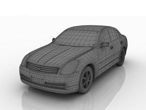nissan skyline Modello 3D