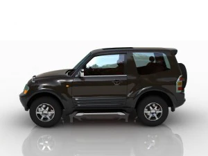 nissan pajero 3D Model