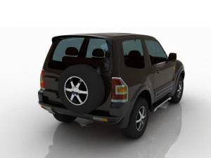 nissan pajero 3D Model