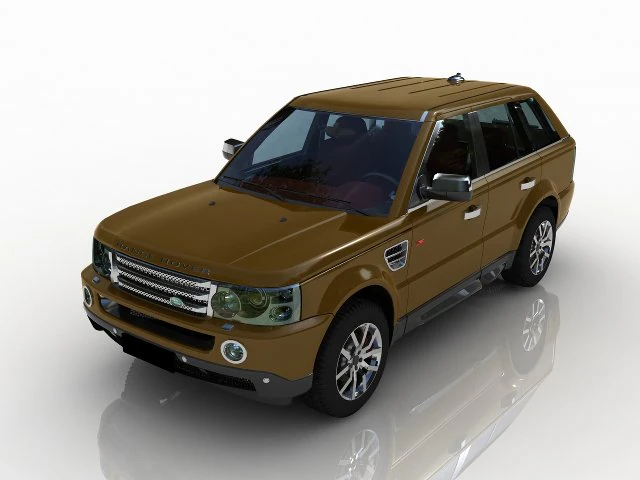 land rover 3D Model .c4d .max .obj .3ds .fbx .stl .blend 