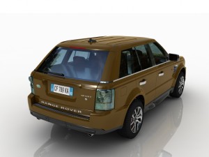 land rover Modelo 3D