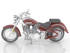 motorcycle 3D 모델