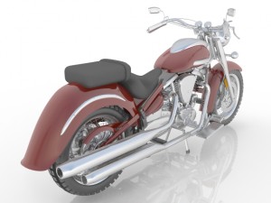 motorcycle 3D 모델