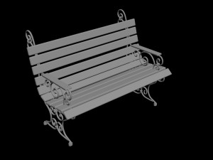 bench Modelo 3D