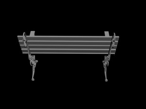 bench Modelo 3D