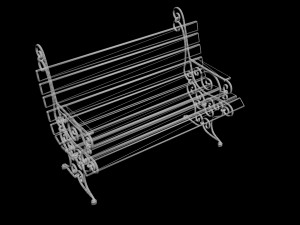 bench Modelo 3D