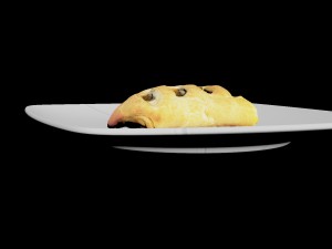 burikas dish Modello 3D