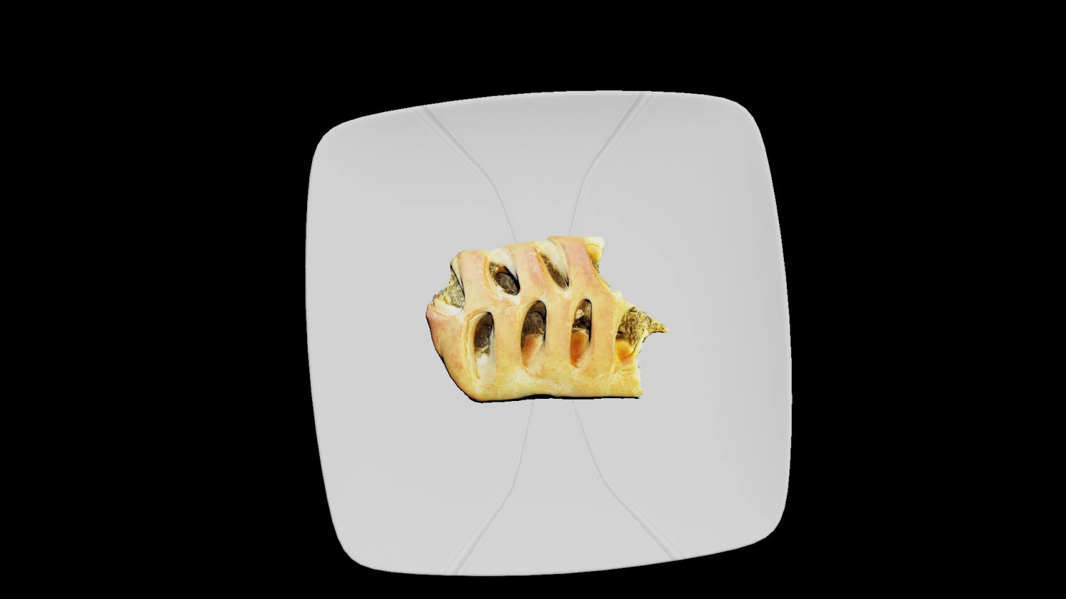 burikas dish 3D Model .c4d .max .obj .3ds .fbx .stl .blend 