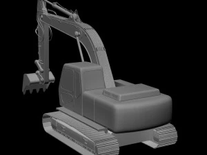 excavator digger 3D Model
