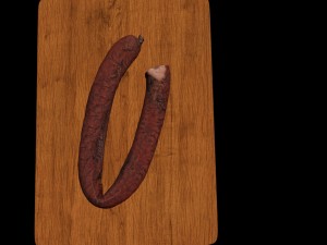 ring sausage Modelo 3D