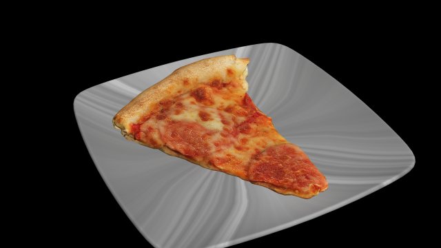 piece of pizza Modèle 3D .c4d .max .obj .3ds .fbx .stl .blend 