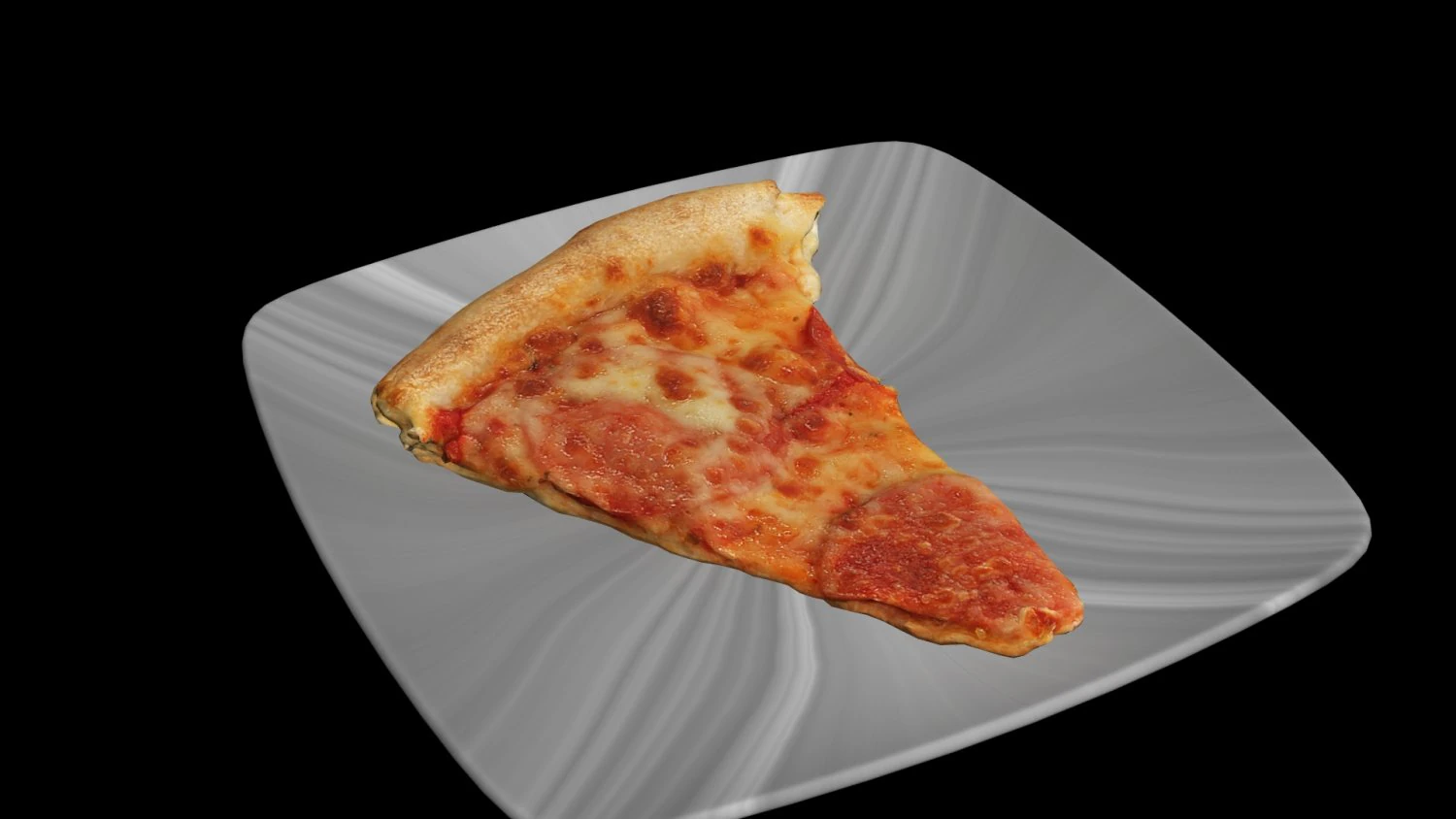 piece of pizza 3D Model .c4d .max .obj .3ds .fbx .stl .blend 