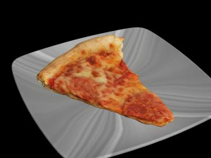 piece of pizza 3D Model