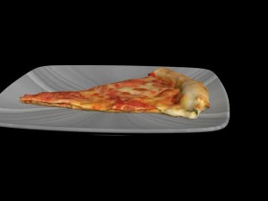 piece of pizza 3D Model