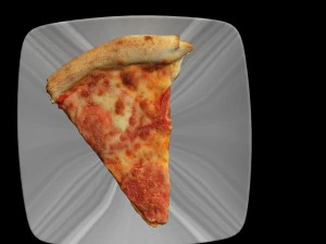 piece of pizza 3D Model