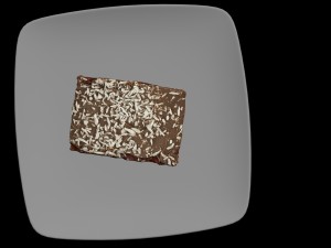 a piece of chocolate cake Modelo 3D