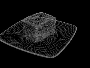 a piece of chocolate cake Modelo 3D