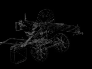 maxim machine 3D Model
