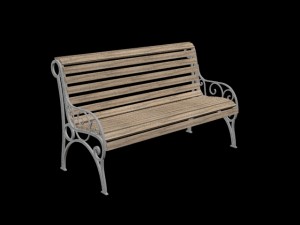 benches 3D Model