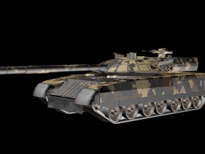 tank t-100 Model 3D