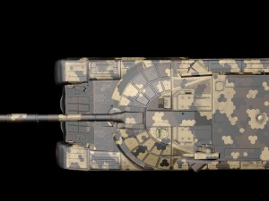 tank t-100 3D 模型