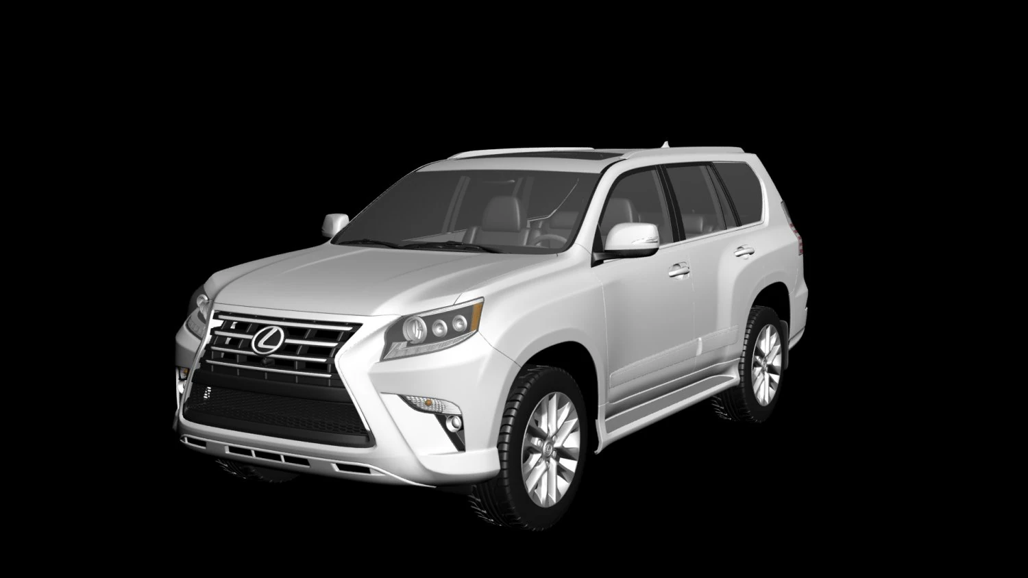 lexus gx 460 2014 3D Model .c4d .max .obj .3ds .fbx .stl .blend