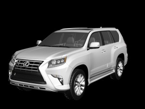 lexus gx 460 2014 Model 3D