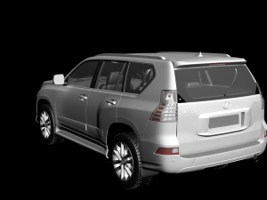 lexus gx 460 2014 3Dモデル