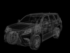 lexus gx 460 2014 3Dモデル