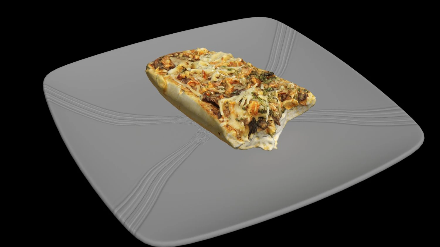 open sandwich 3D Model .c4d .max .obj .3ds .fbx .stl .blend 