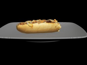 open sandwich 3D Model