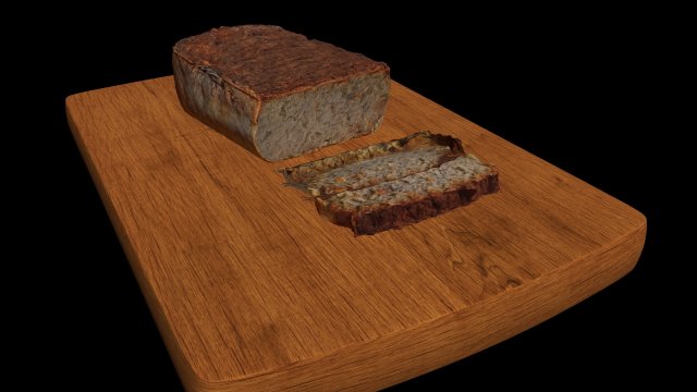 baked beef Model 3D .c4d .max .obj .3ds .fbx .stl .blend 