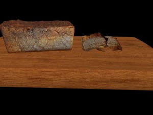 carne assada Modelo 3D