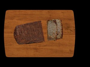 carne assada Modelo 3D