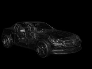 2012 mercedes-benz slk-class r172 3D-Modell