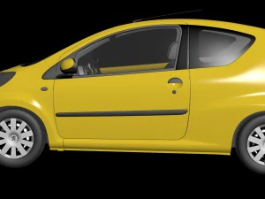 peugeot 107 3D Model