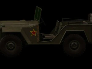 gaz 67 3D Model
