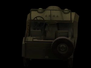 gaz 67 3D Model