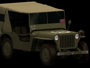 Jeep Willy Modello 3D