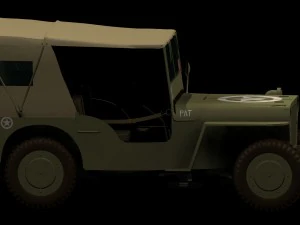 jeep willys 3D Model