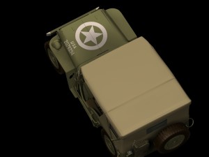 jeep willys 3D Model