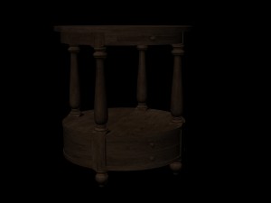 decorative table Model 3D